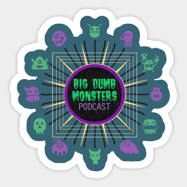 Mystic BDM Sticker by Big Dumb Monsters